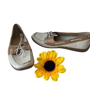 Easy Spirit Boat Womens Loafer Shoes Sz 7.5N Nautical Preppy Comfort Coastal